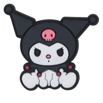 Kuromi Sitting Sanrio Studio Jibbitz Croc Charms - Crocs