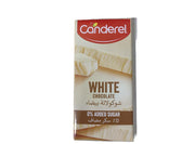 Canderel White Chocolate Bar With Stevia 75 g