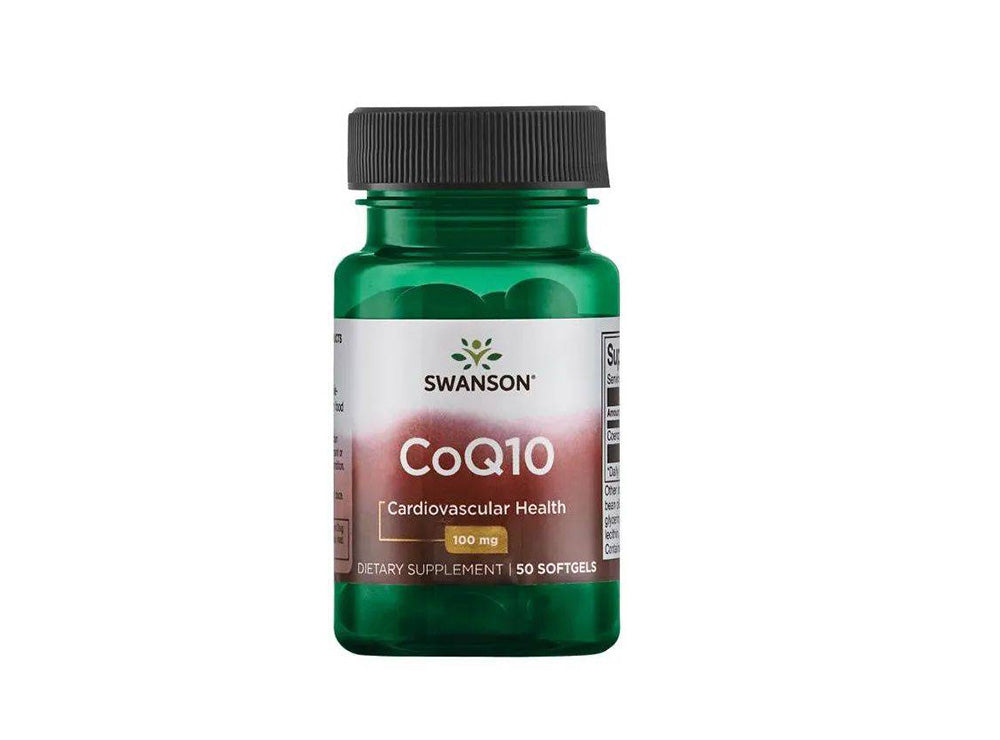 Swanson Coq10 100Mg Softgels 50 Pieces