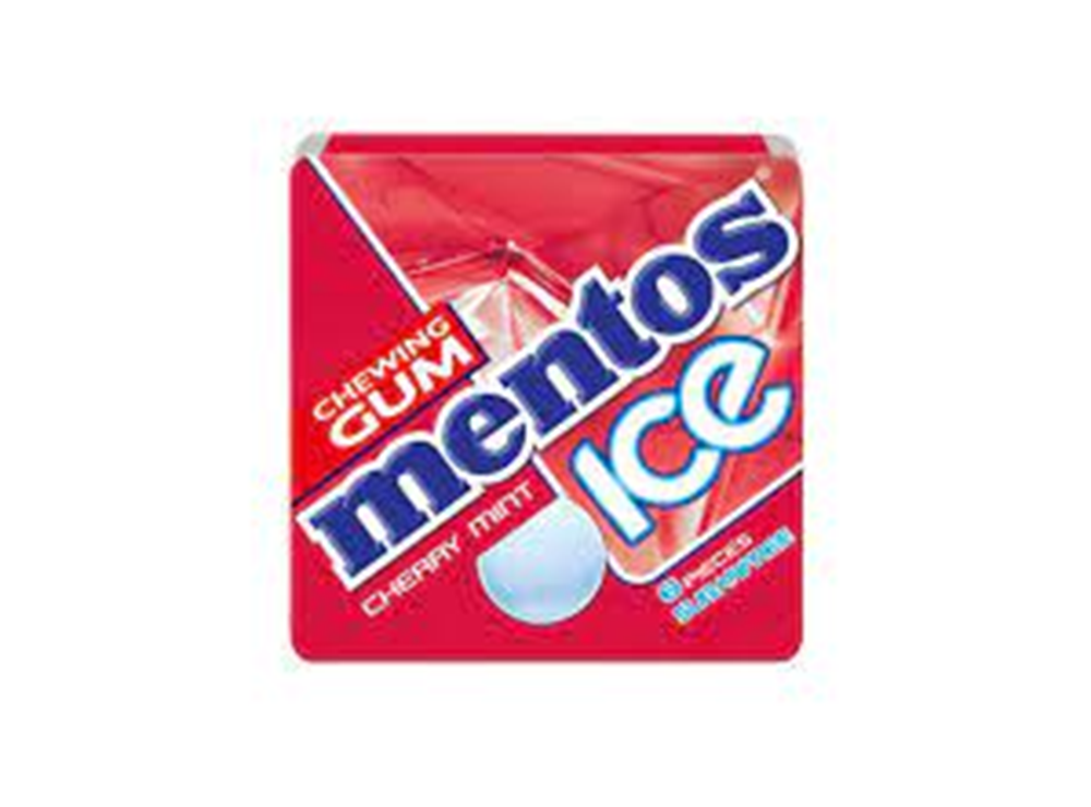 Mentos Gum Ice Cherrymint 8 Pieces