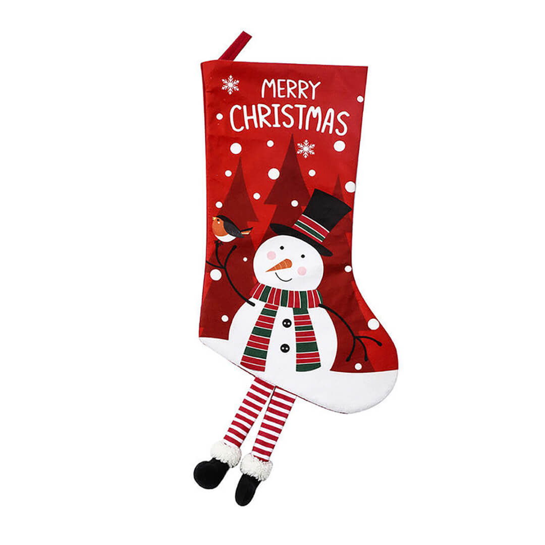 Large Stocking Decoration For Fireplace And Gifting 26x46 cm