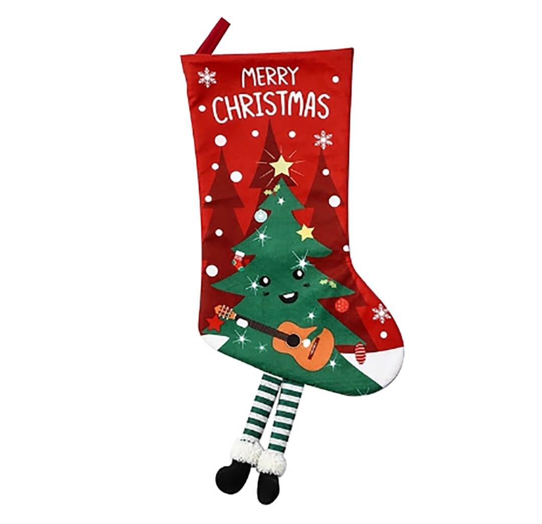 Large Stocking Decoration For Fireplace And Gifting 26x46 cm