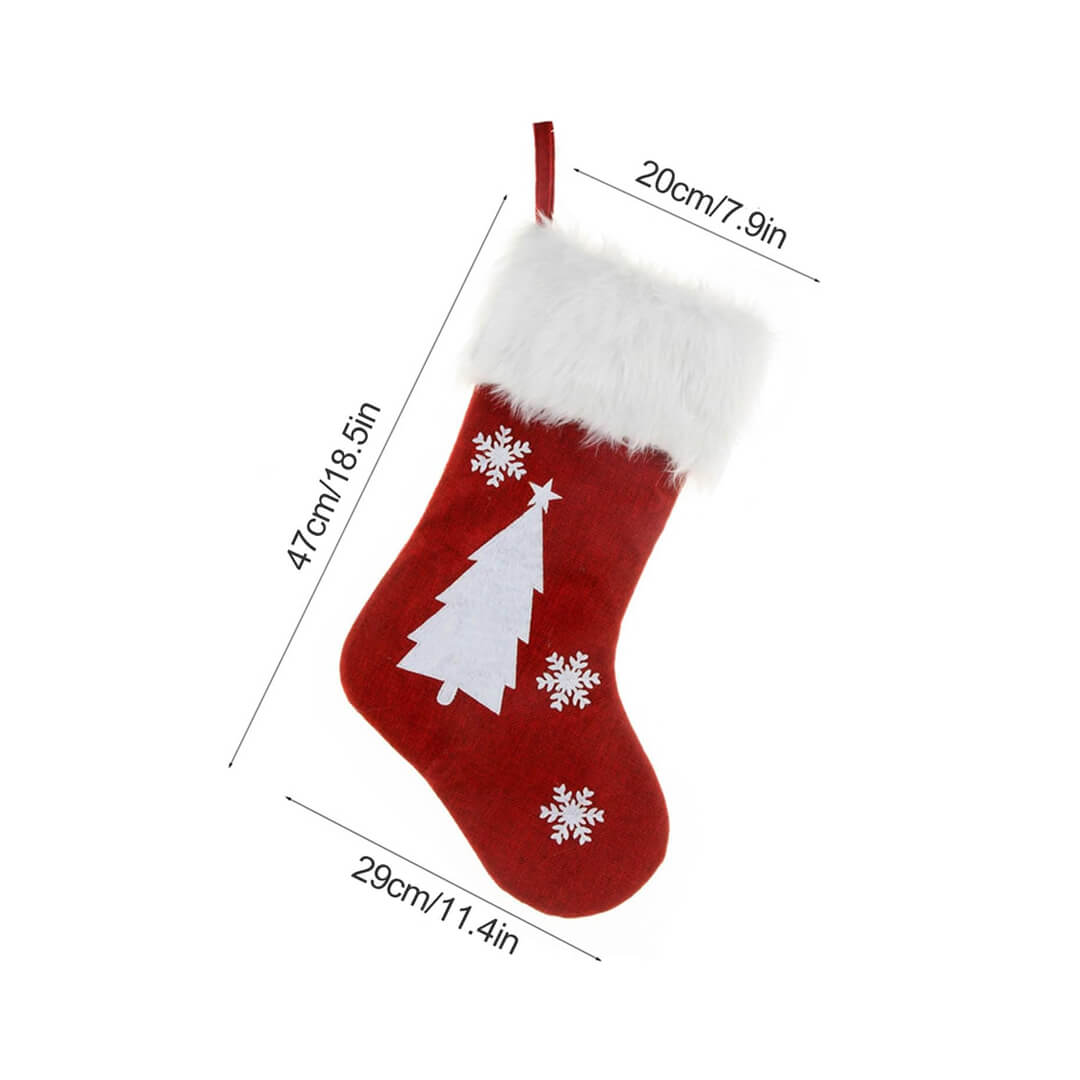 Light-up Christmas stockings in four festive designs