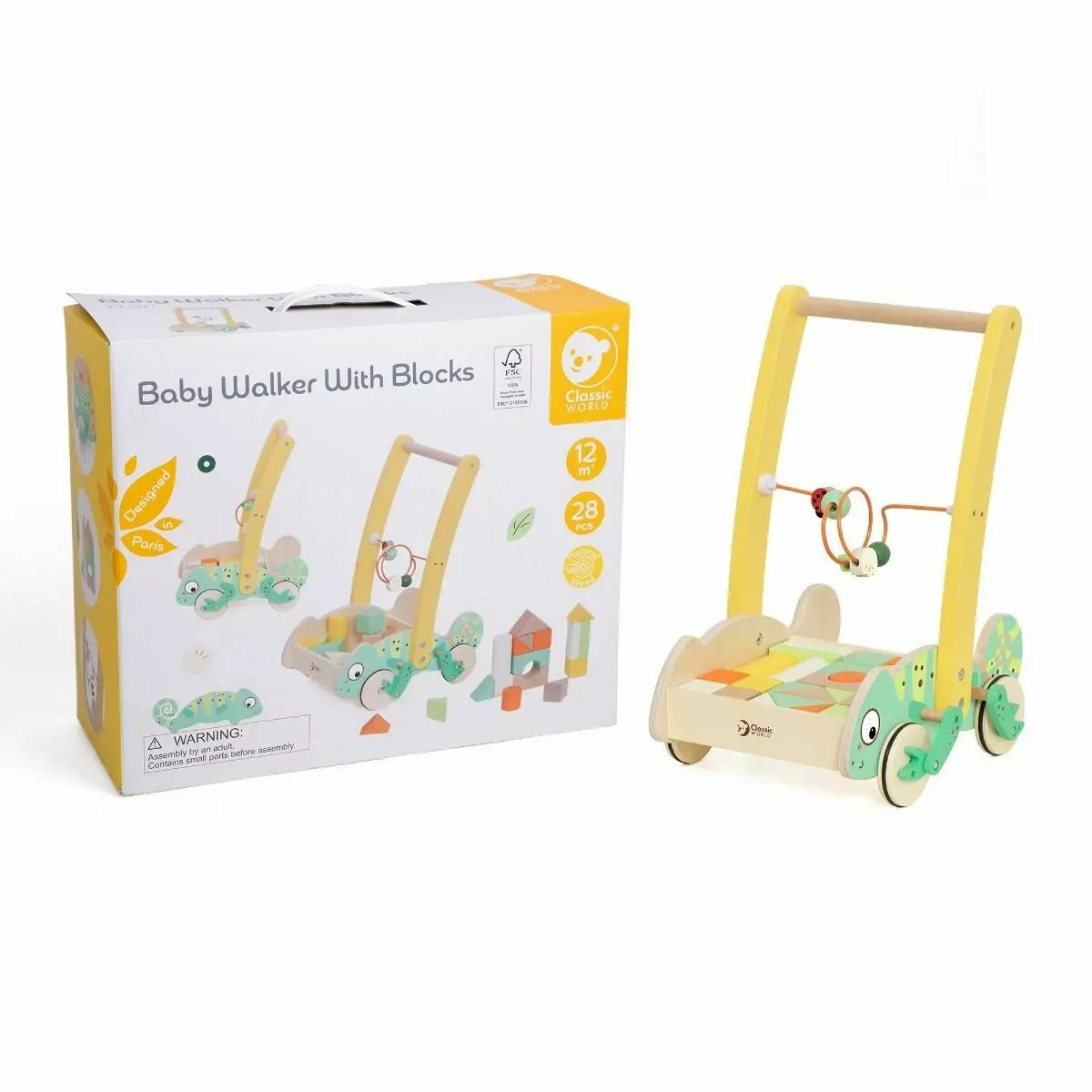 Classic World Chameleon Baby Walker