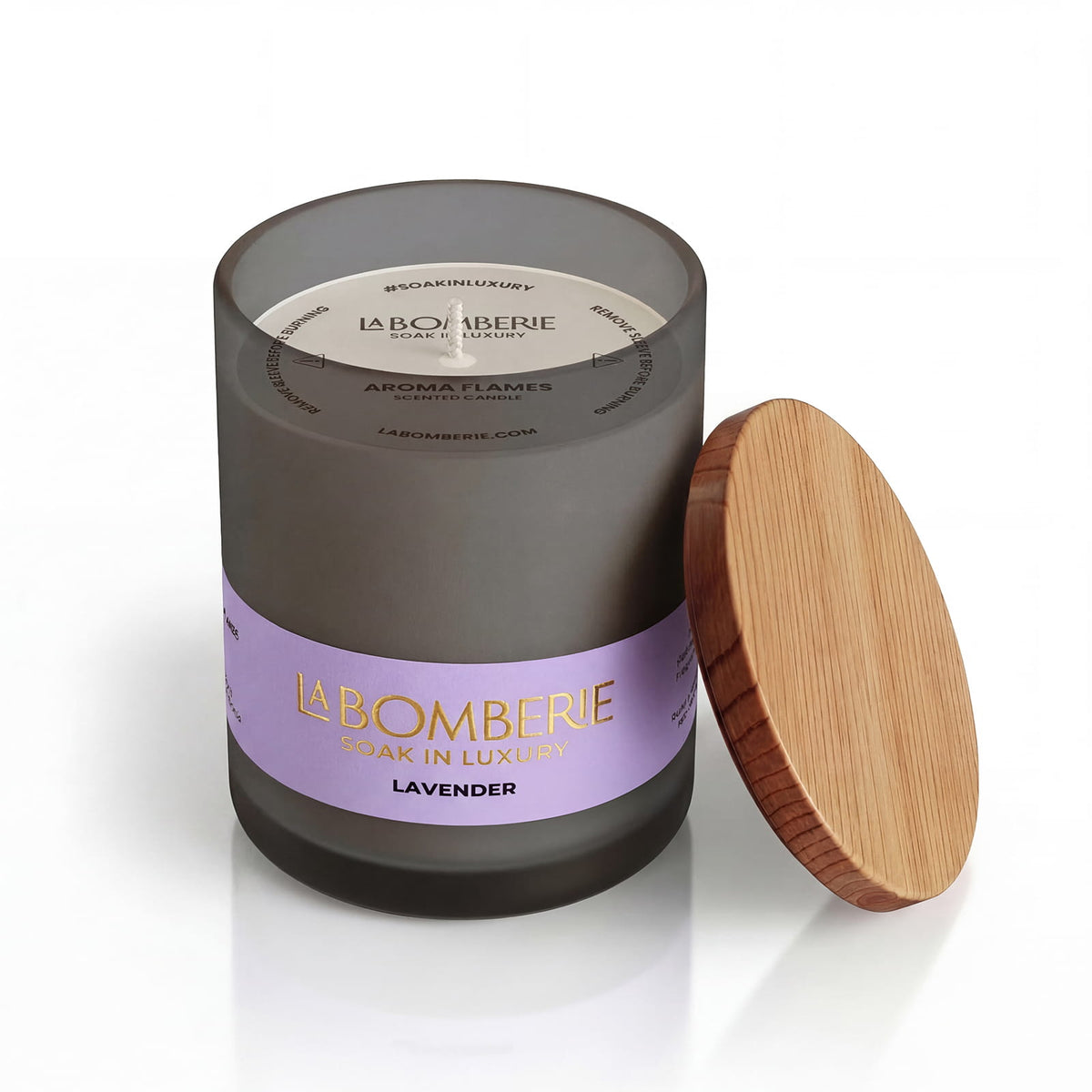 La Bomberie Lavender Mist Scented Candle