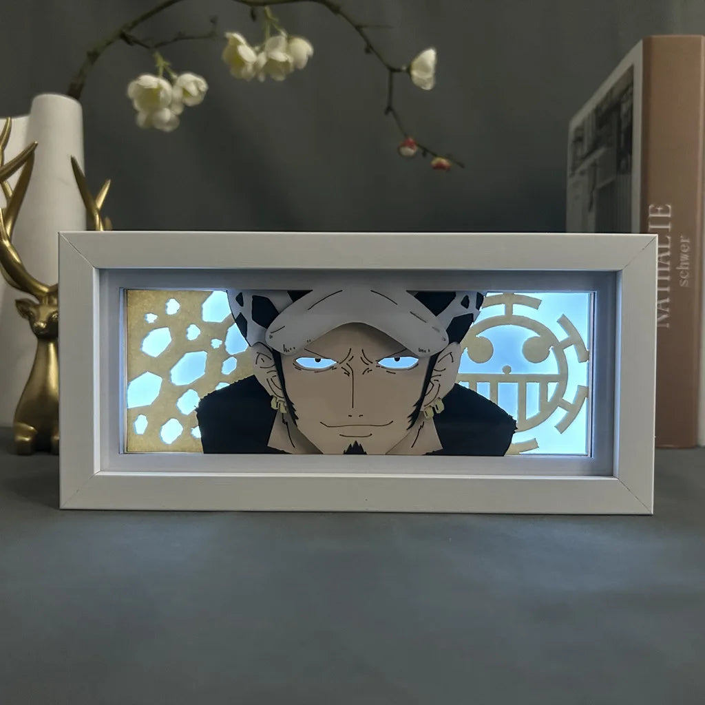 One Piece 3D LED Light Box Anime Decor - Nakama Lebanon