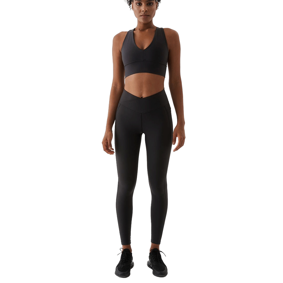 V-Belt Sports Leggings Black