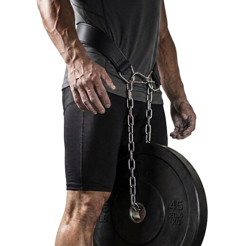 Dip And Pull-Up Belt With Chains