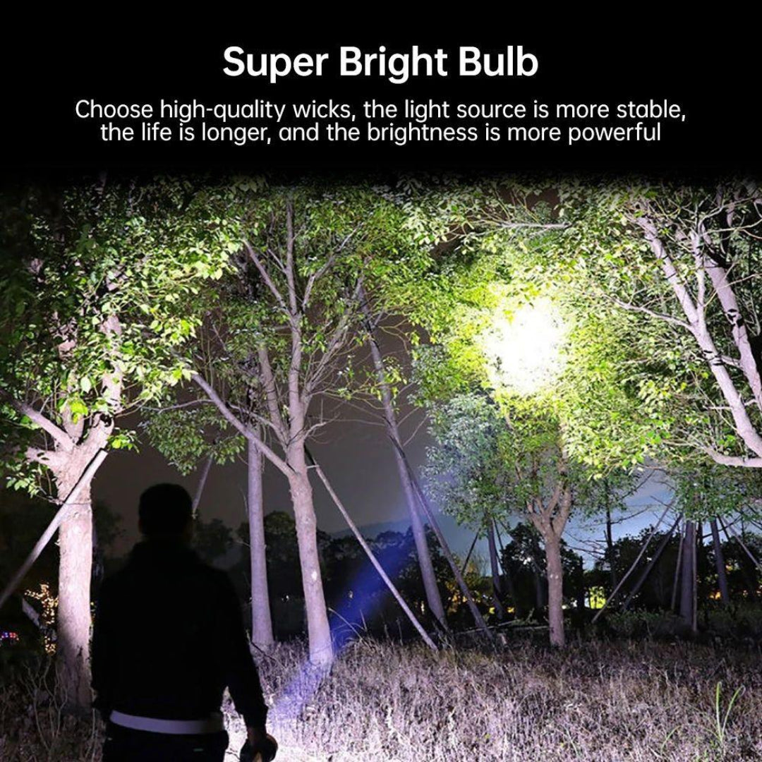 Lightweight Superbright Rechargeable LED Flashlight