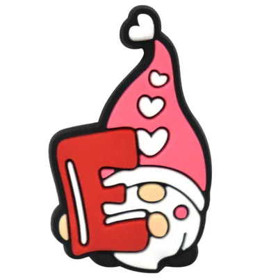 Love Dwarf Letter E Jibbitz Croc Charms - Crocs