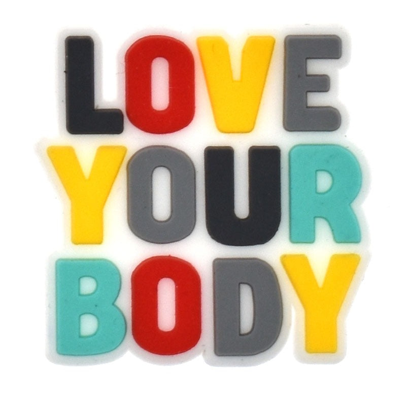 LOVE YOUR BODY Fitness Clothing Pin