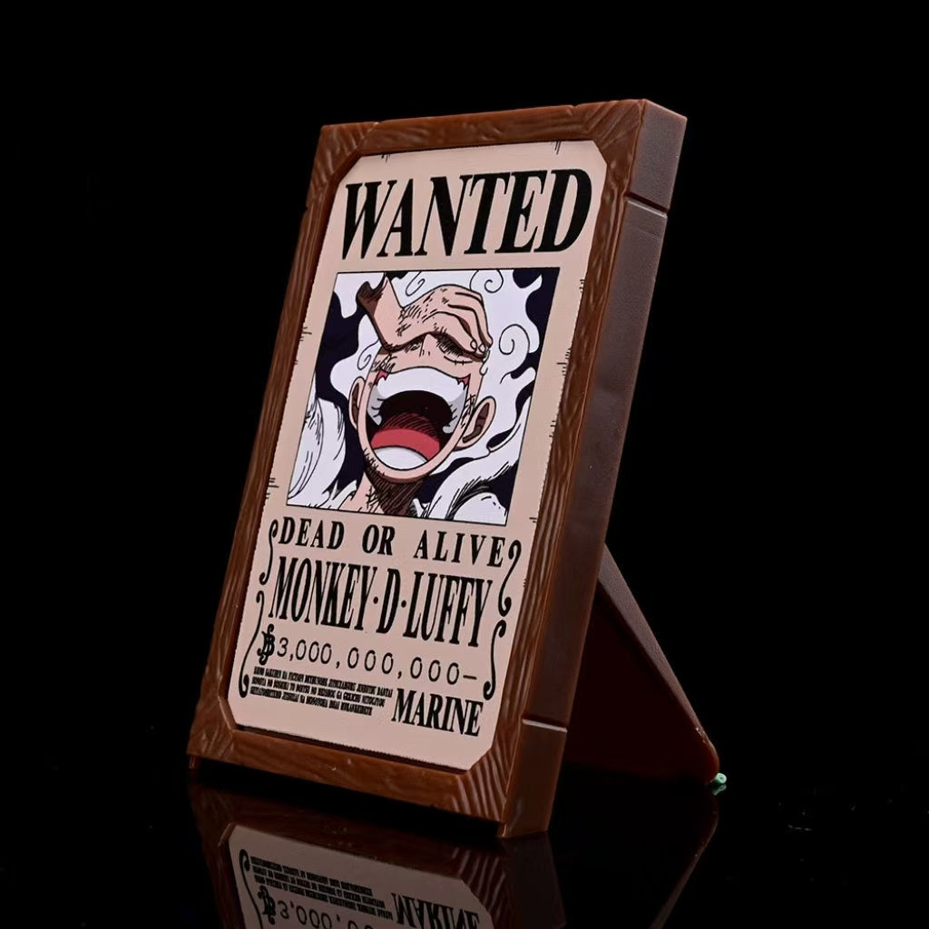 One Piece Bounty Wanted Poster Stand Anime Merch - Nakama Lebanon