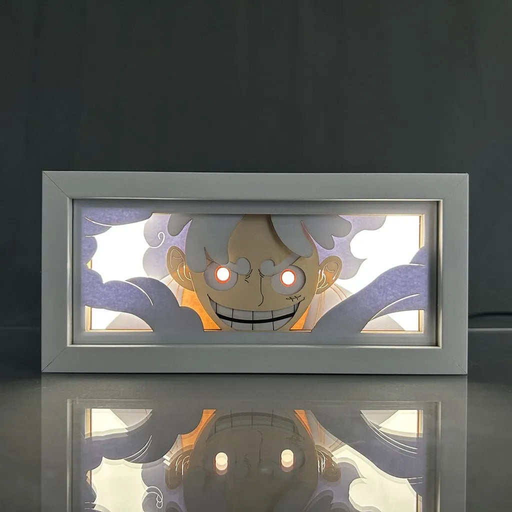 One Piece 3D LED Light Box Anime Decor - Nakama Lebanon