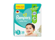 Pampers 5 (11-16Kg) 38 pieces