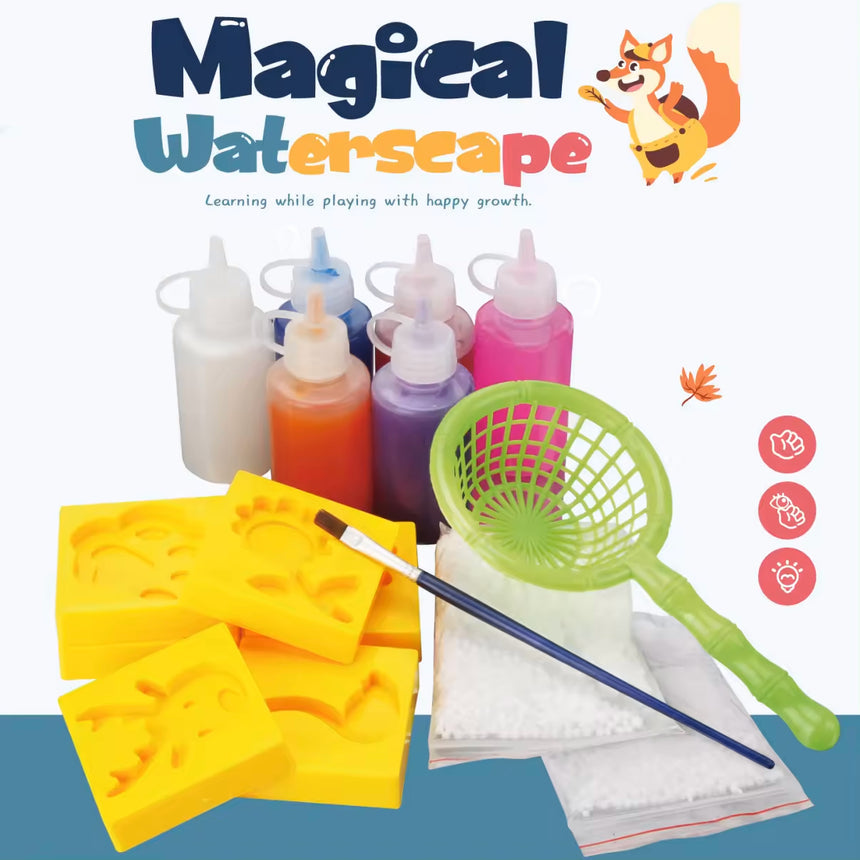 Magic Water Toy Science Kit - 3D animals
