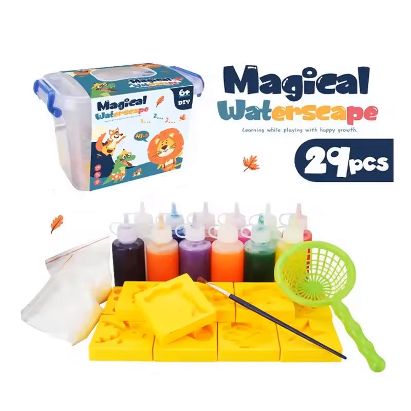 Magic Water Toy Science Kit - 3D animals 3D Animals