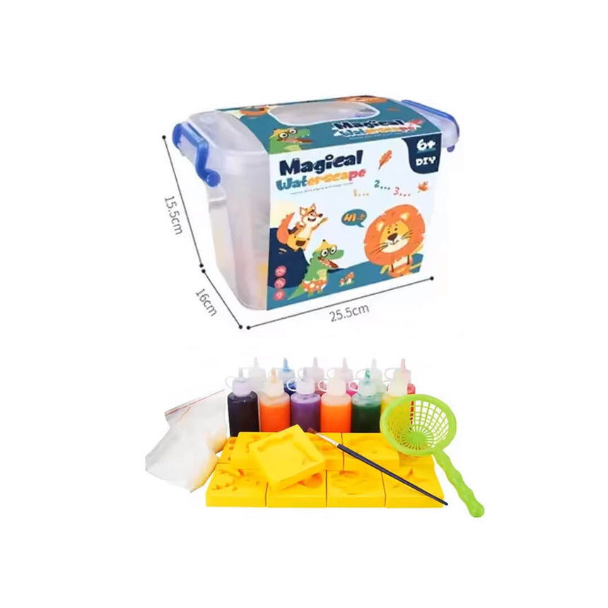 Magical Waterscape 3D Water Gel Kit 29 Pieces