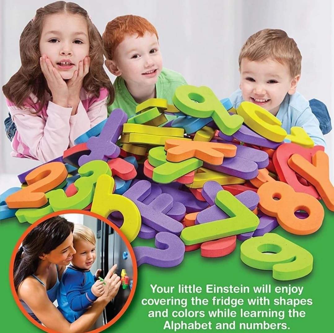 Magnetic ABC Letters Set – Uppercase & Lowercase for Early Learning