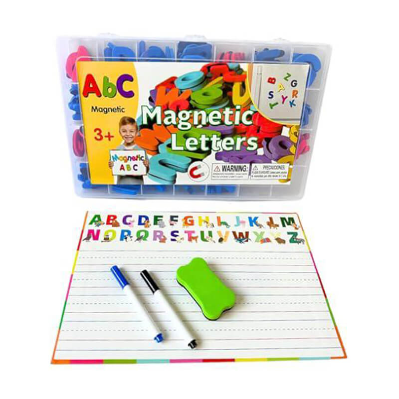 Magnetic ABC Letters Set – Uppercase & Lowercase for Early Learning
