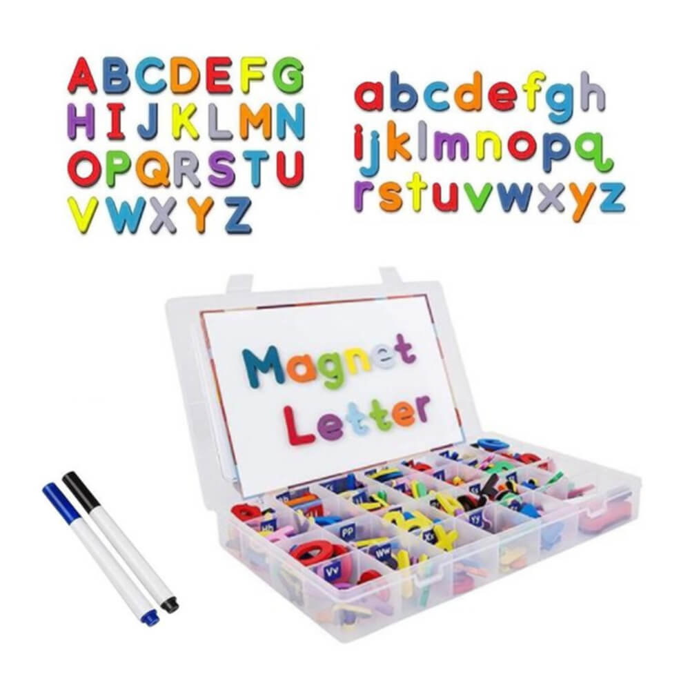 Magnetic ABC Letters Set – Uppercase & Lowercase for Early Learning