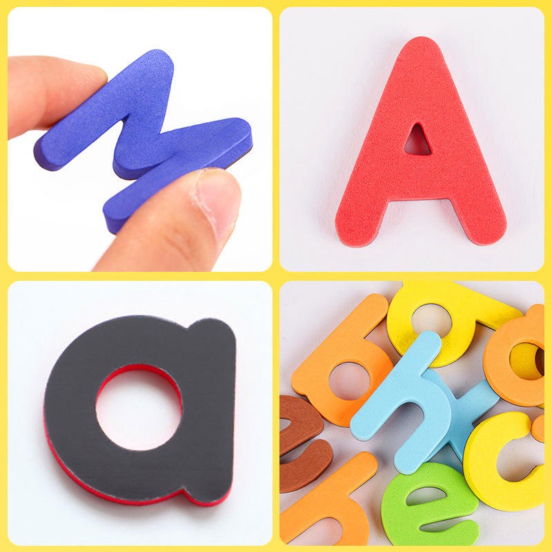 Magnetic ABC Letters Set – Uppercase & Lowercase for Early Learning