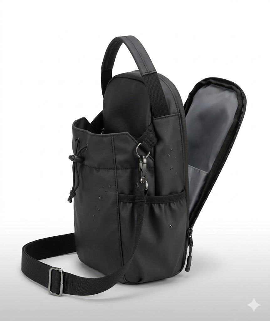 Magnetic Mini Gym Bag And 800ml Stainless Steel Bottle