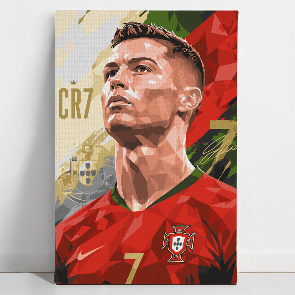 Cristiano Ronaldo Paint by Numbers Kit