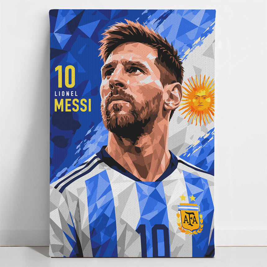 Lionel Messi Paint by Numbers Kit