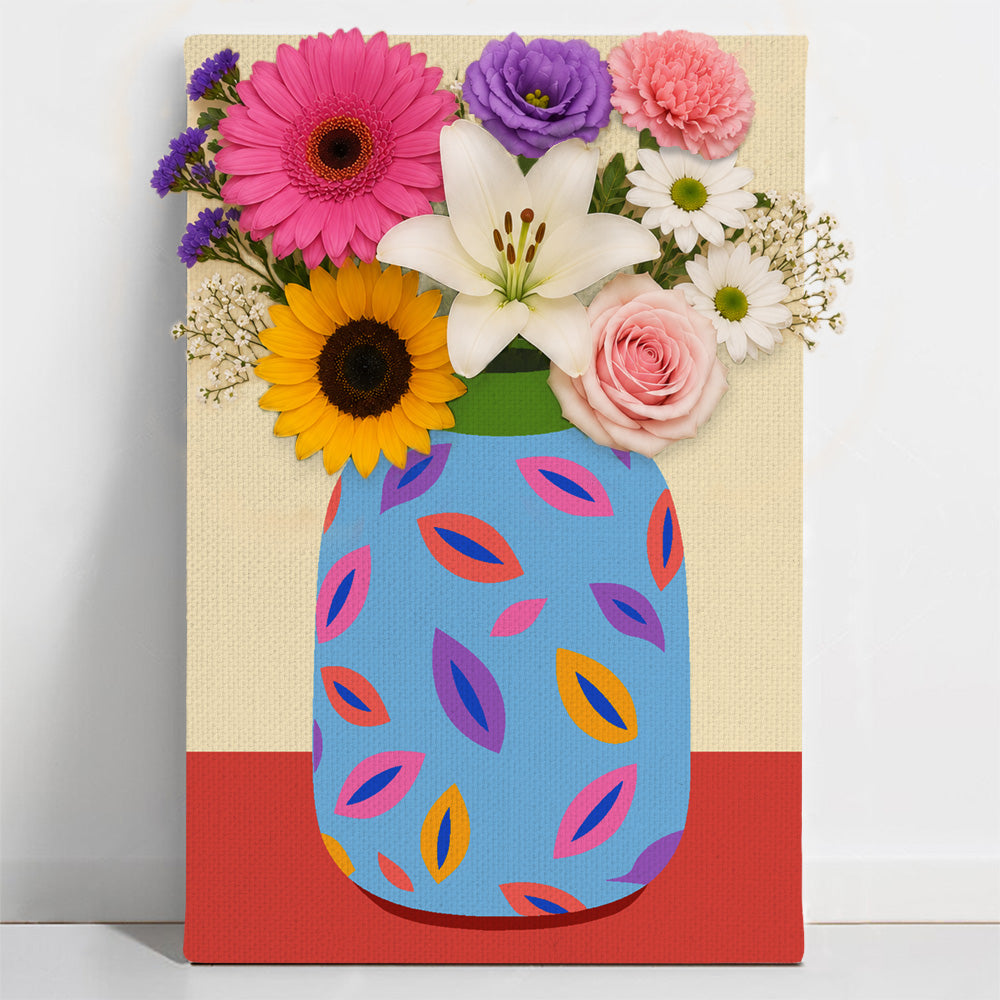 Iris Vase - Bloom Collection - Paint By Numbers Kit