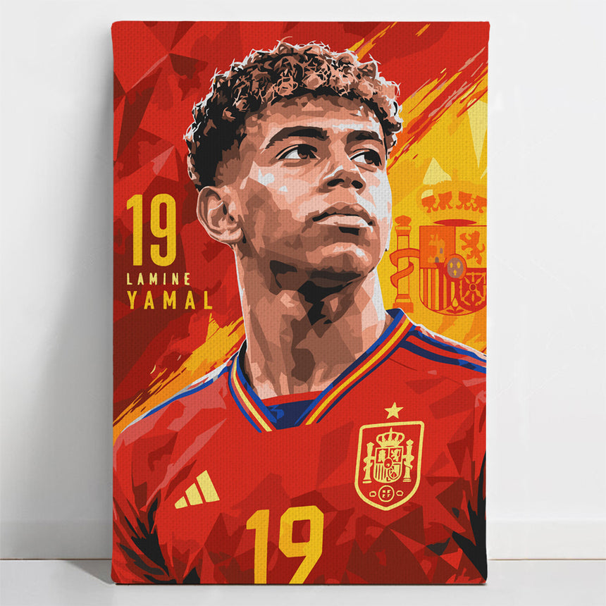 Lamine Yamal Paint by Numbers Kit