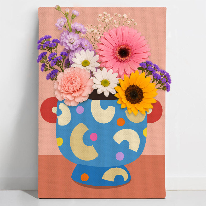 Luna Vase - Bloom Collection - Paint By Numbers Kit