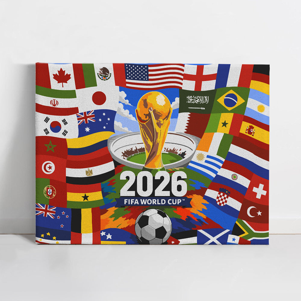 World Cup 2026 Paint By Numbers Kit
