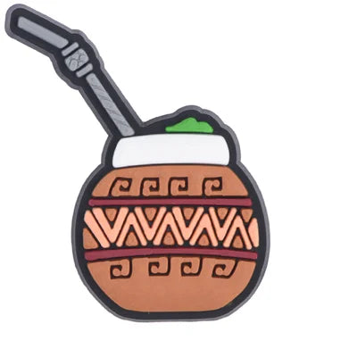 Matte Croc Charm