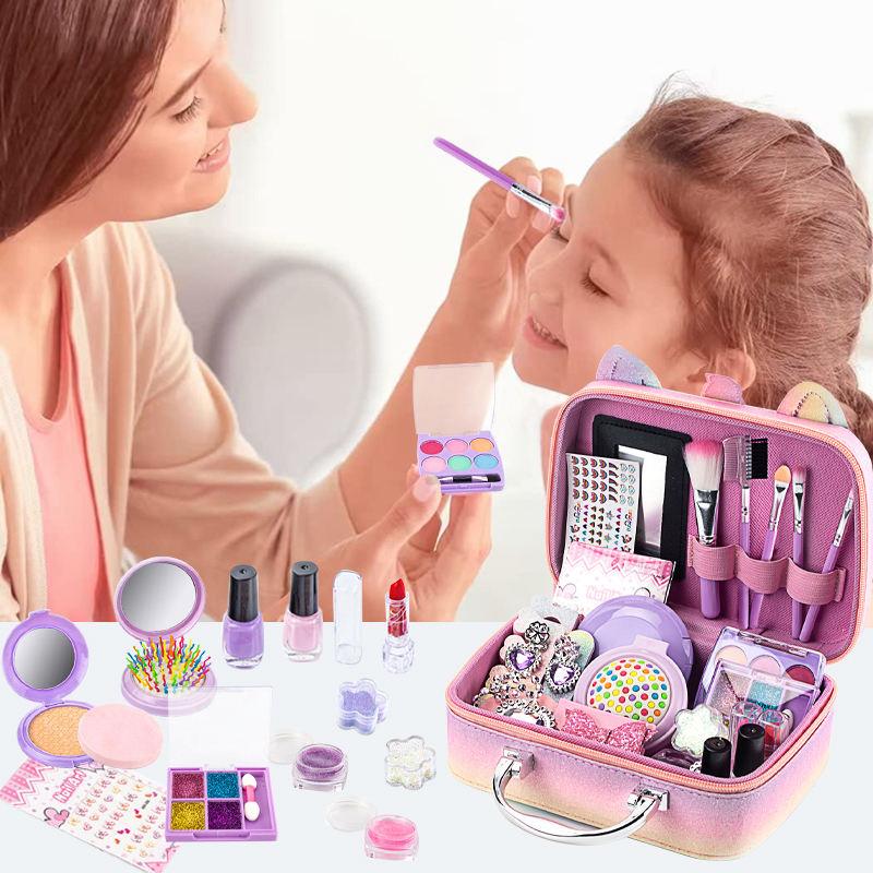Washable Makeup & Jewelry Play Set for Girls
