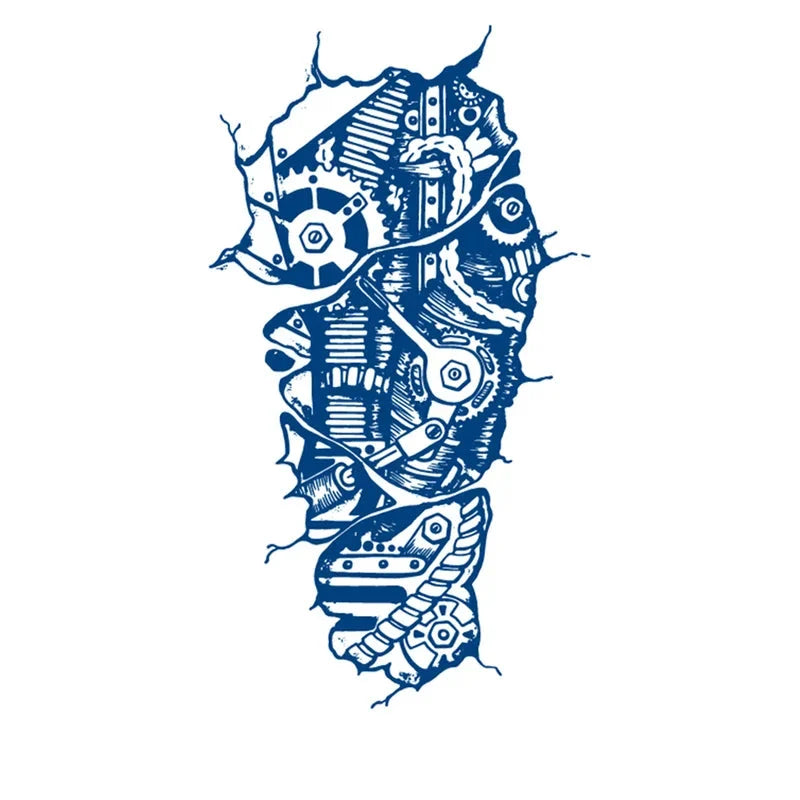 Mecha Semi-Permanent Jagua Tattoo