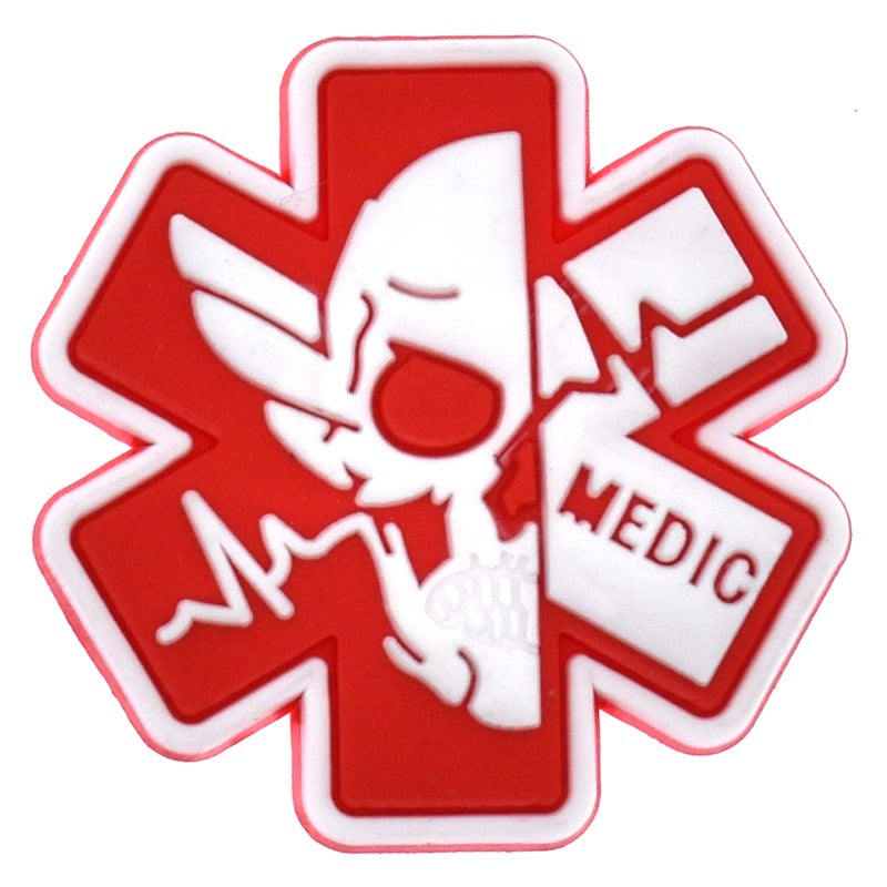 Medic Skull Cool Medical and Nursing Jibbitz Croc Charms - Crocs