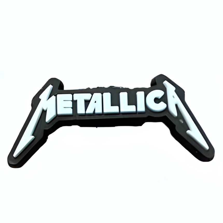 Metallica logo on a black background