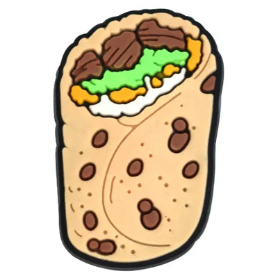 Mexican Avocado Sandwich Croc Charm
