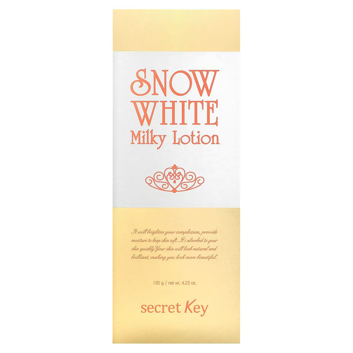 Secret Key Snow White Milky Lotion 4.23oz (120g)