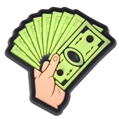 Money In Hand Jibbitz Croc Charms - Crocs