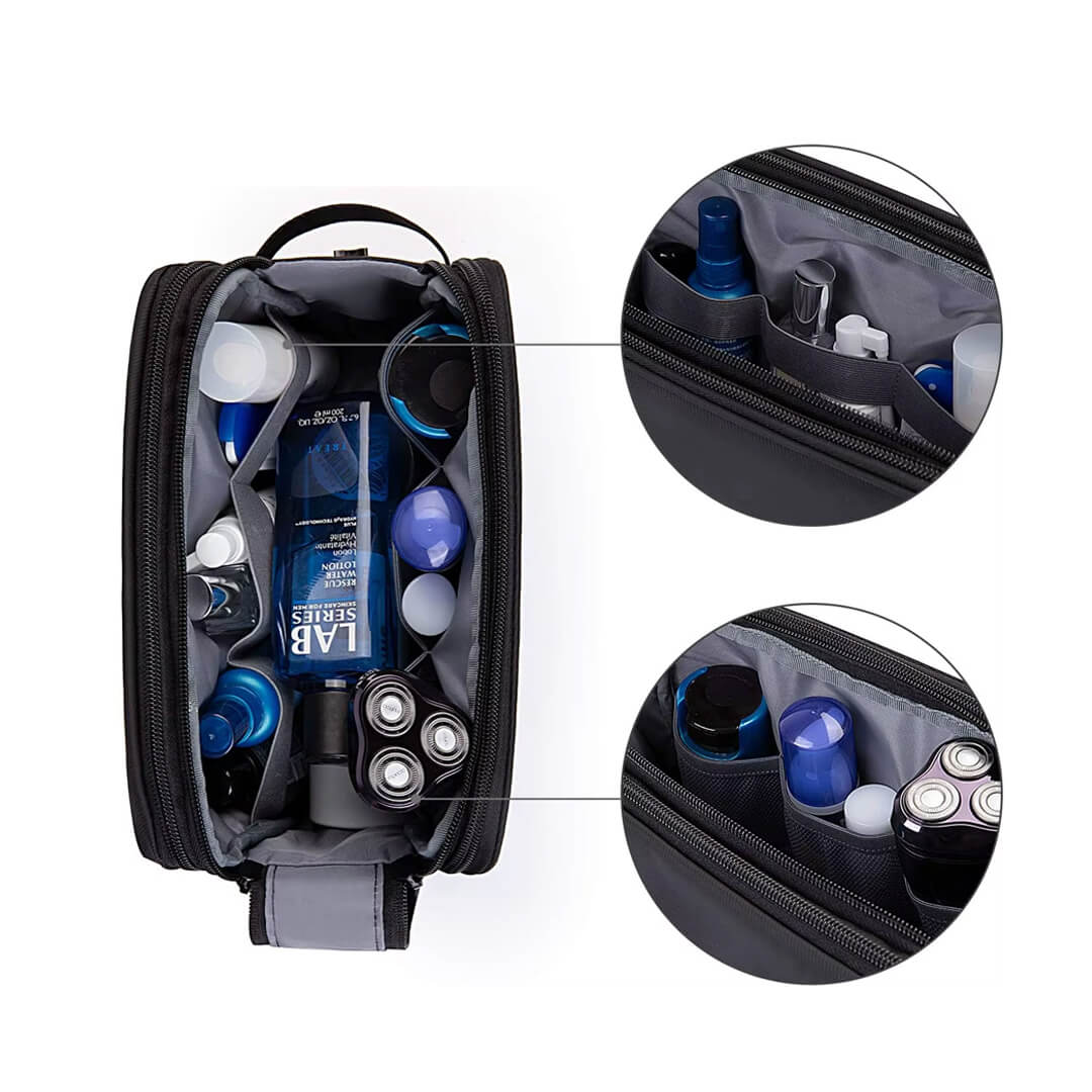 Portable Water-Resistant Travel Toiletry Bag