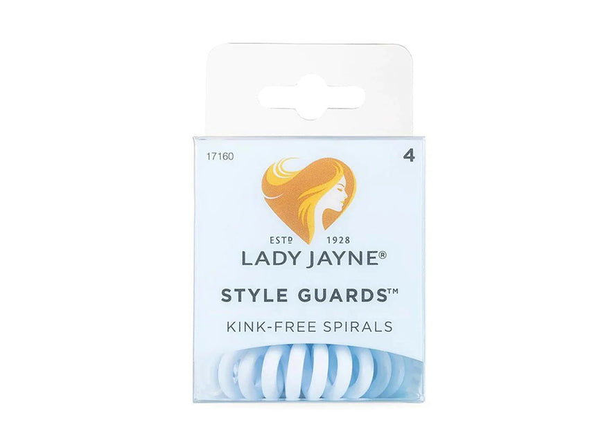 Lady Jayne Sky Blue Elastic Spirals