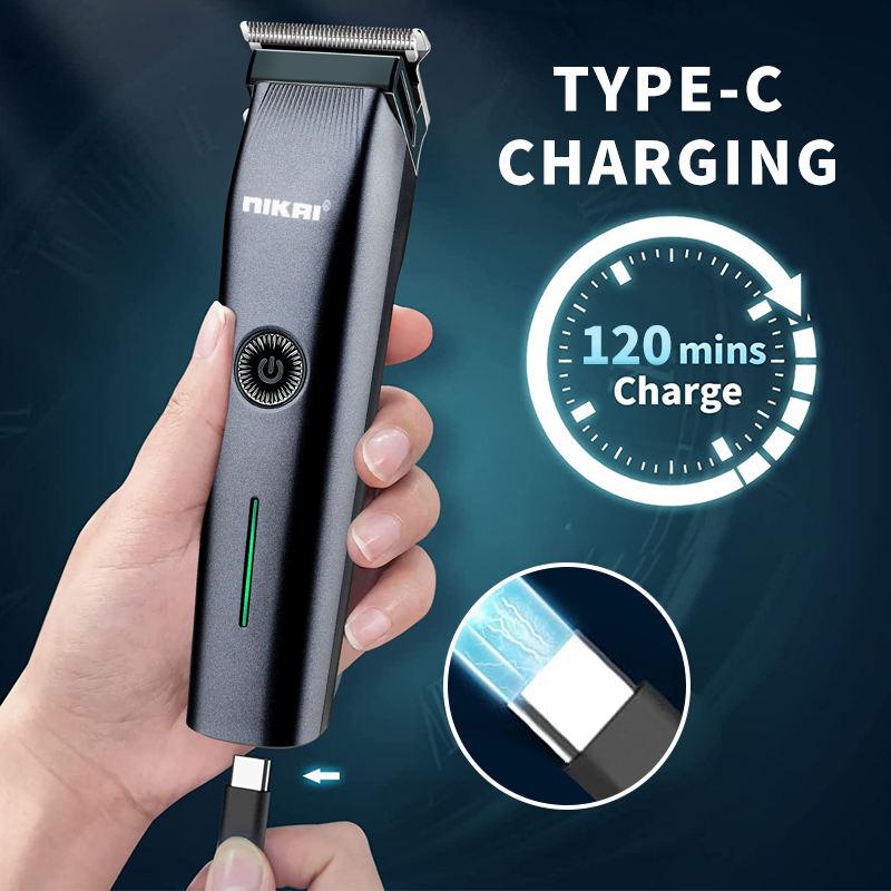 Nikai NK-822 3-in-1 Hair Clipper, Nose Trimmer & Beard Shaver