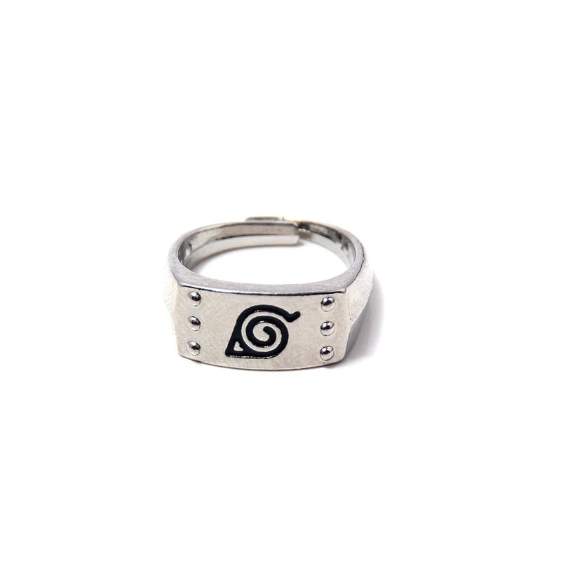 Naruto Konohagakure Adjustable Metal Alloy Ring