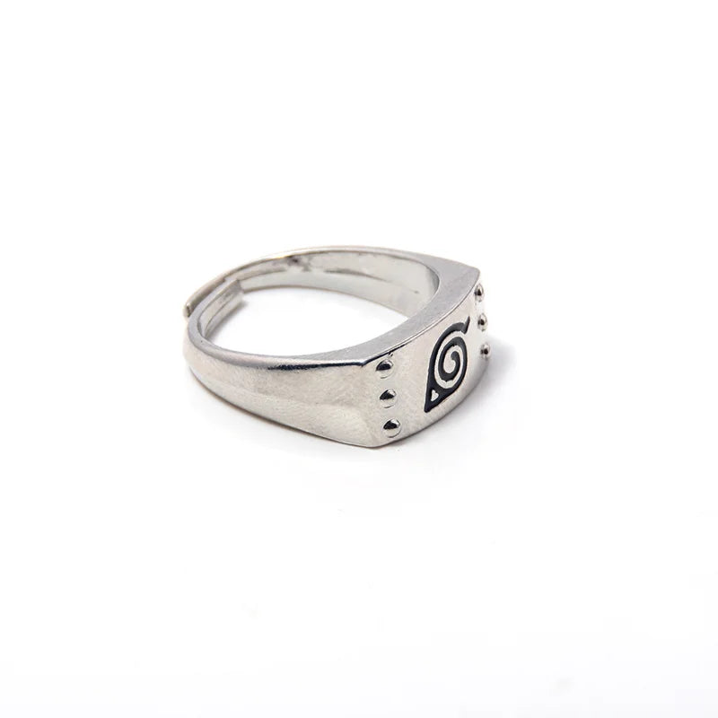 Naruto Konohagakure Adjustable Metal Alloy Ring