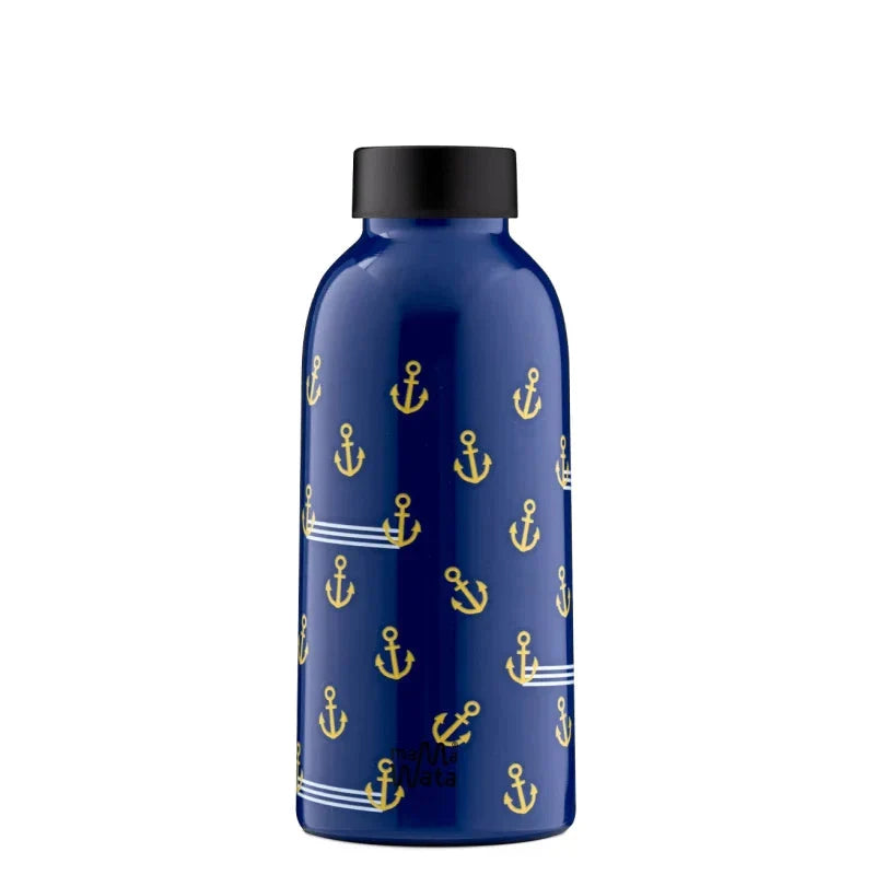 Insulated Stainless Steel Bottle, Nautical 470ml Lunch Box & Water Bottles Insulated Stainless Steel Bottle, Nautical 470ml Insulated Stainless Steel Bottle, Nautical 470ml MAMAWATA