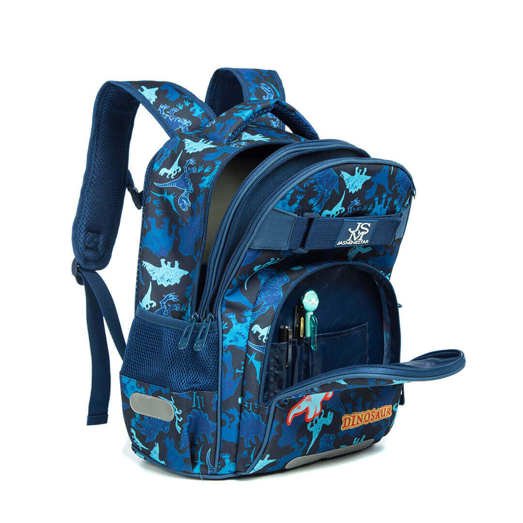 3-Piece Dinosaur Pattern Backpack Set