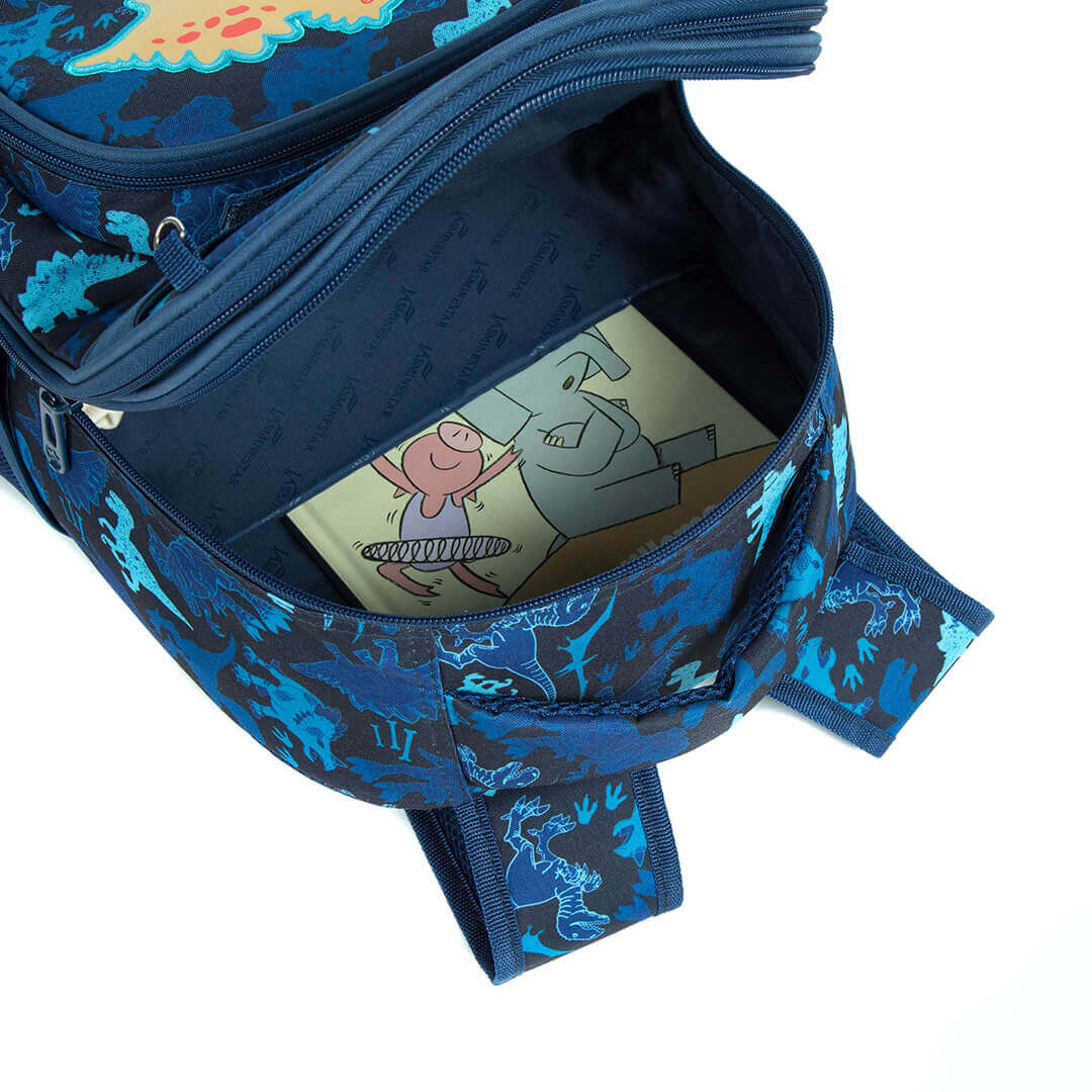 3-Piece Dinosaur Pattern Backpack Set