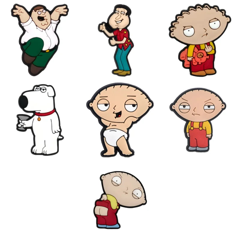 family guy croc charms for crocs | jibbitz