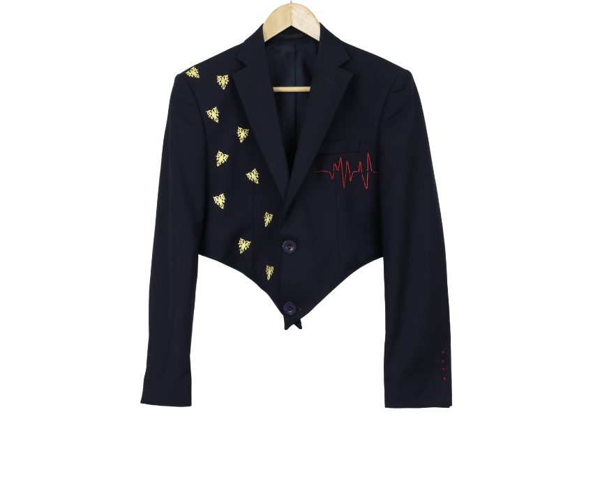 Heartbeat Cropped Blazer